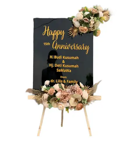 Papan Bunga Akrilik Pandau Hulu I